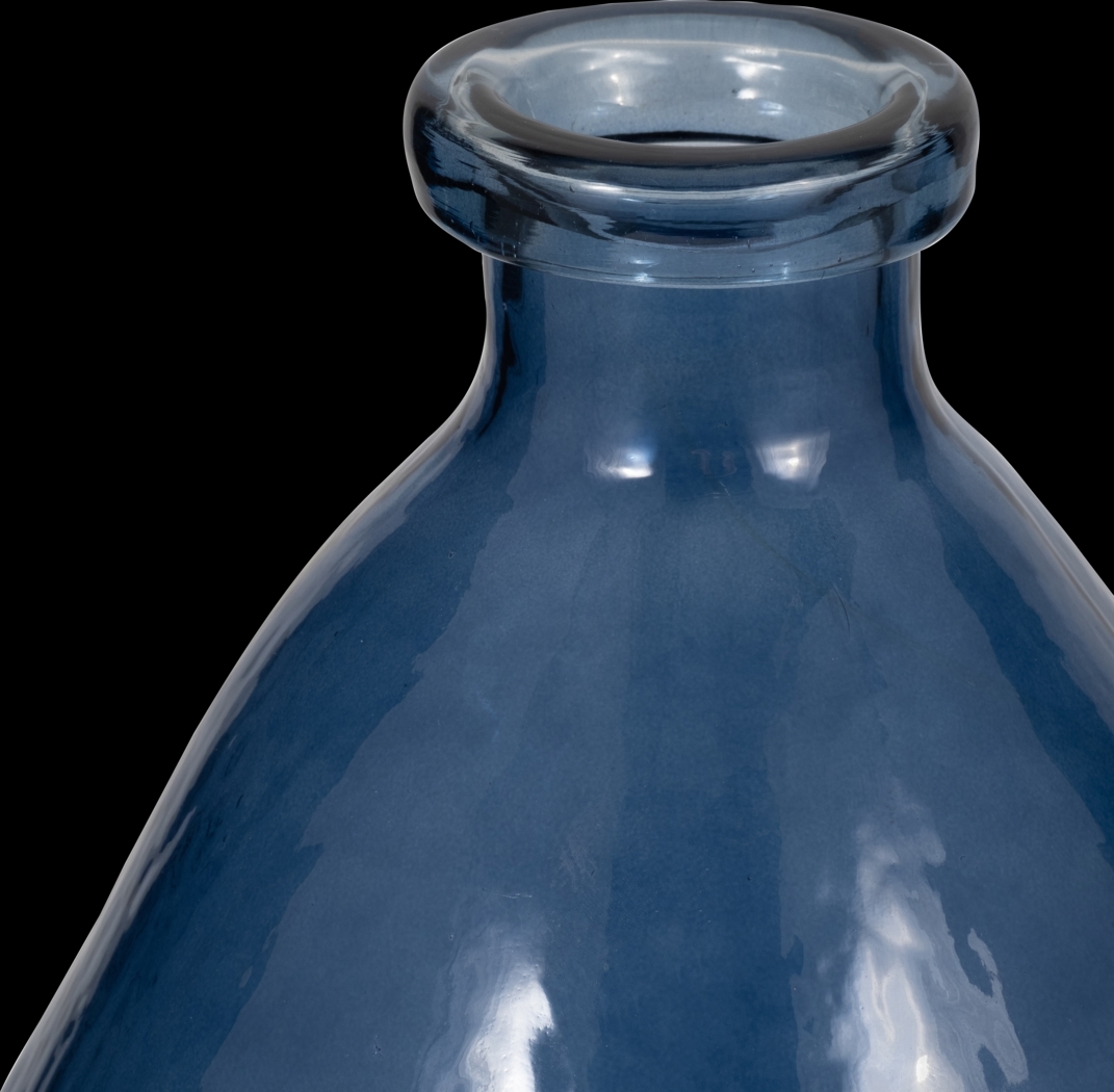 Gryn Blue 19 in. Vase - Thumbnail - Image 5