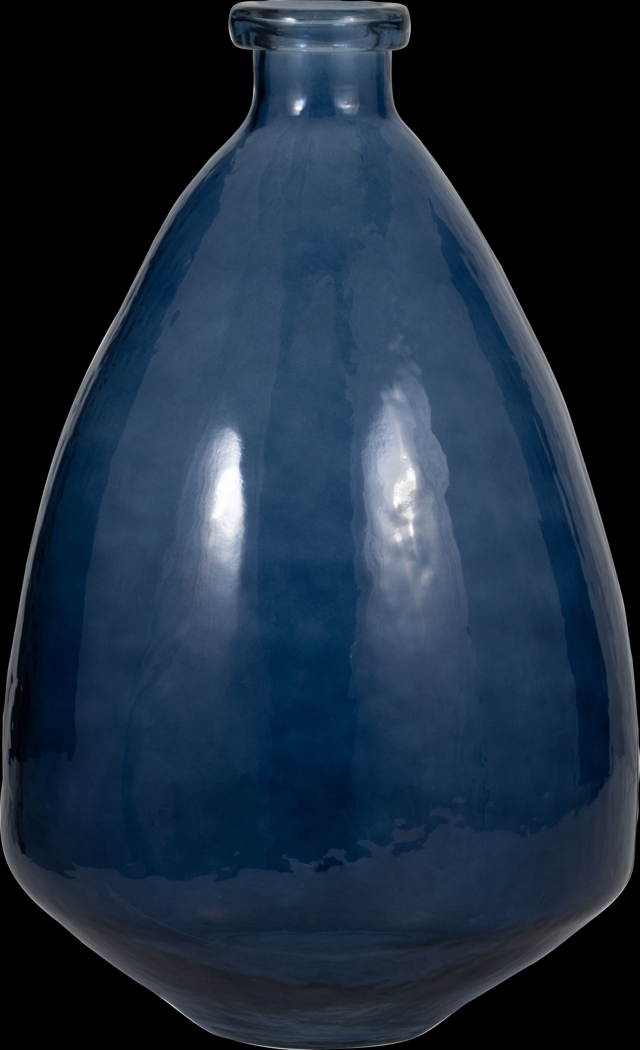 Gryn Blue 19 in. Vase - Thumbnail - Image 6