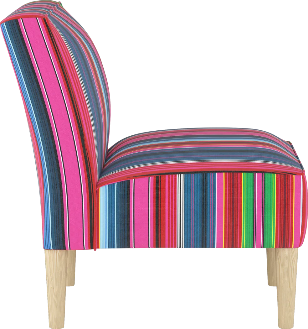 Guadiana Red Accent Chair - Thumbnail - Image 3