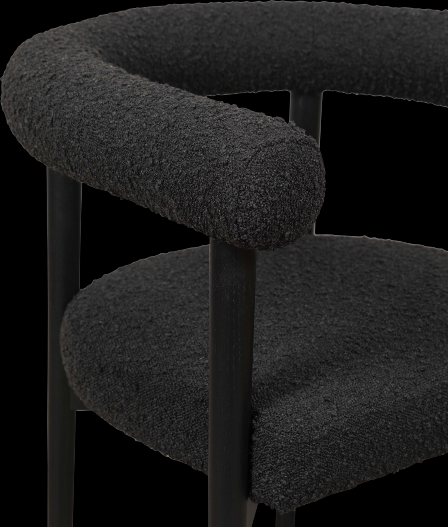 Guardino Black Arm Chair - Thumbnail - Image 4