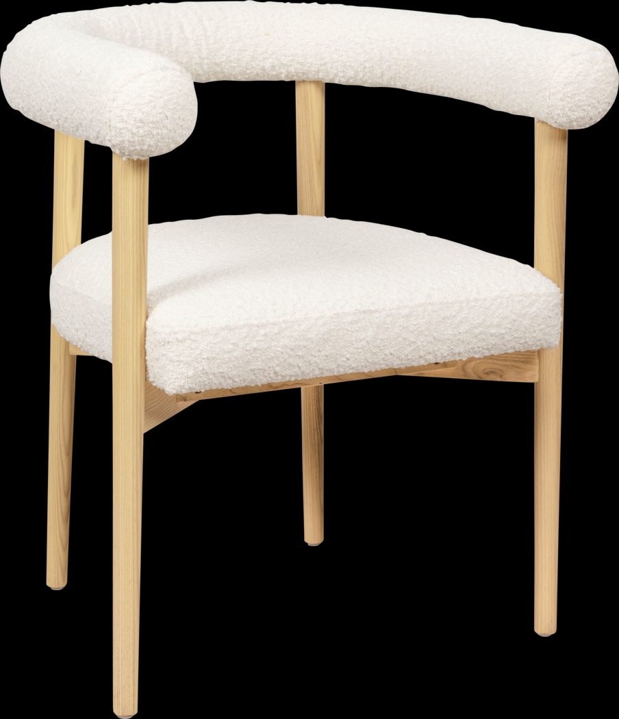 Guardino Cream Arm Chair - Thumbnail - Image 1