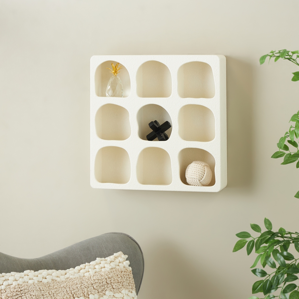 Gudin I Beige Wall Shelf - Thumbnail - Image 2