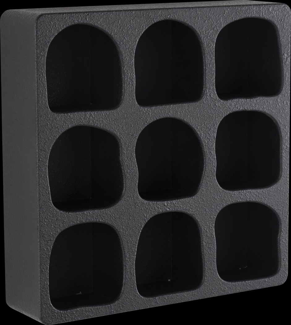 Gudin I Black Wall Shelf - Thumbnail - Image 4