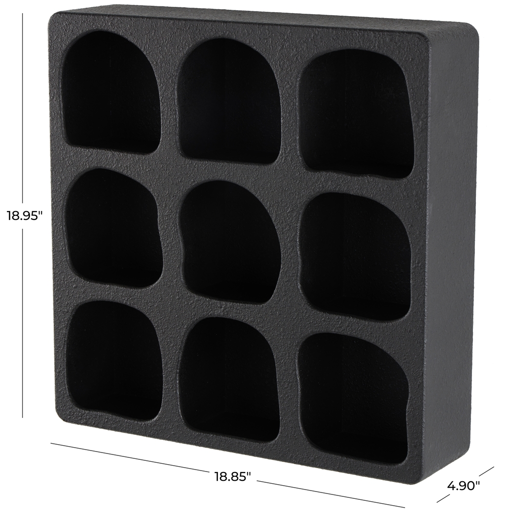 Gudin I Black Wall Shelf - Thumbnail - Image 6