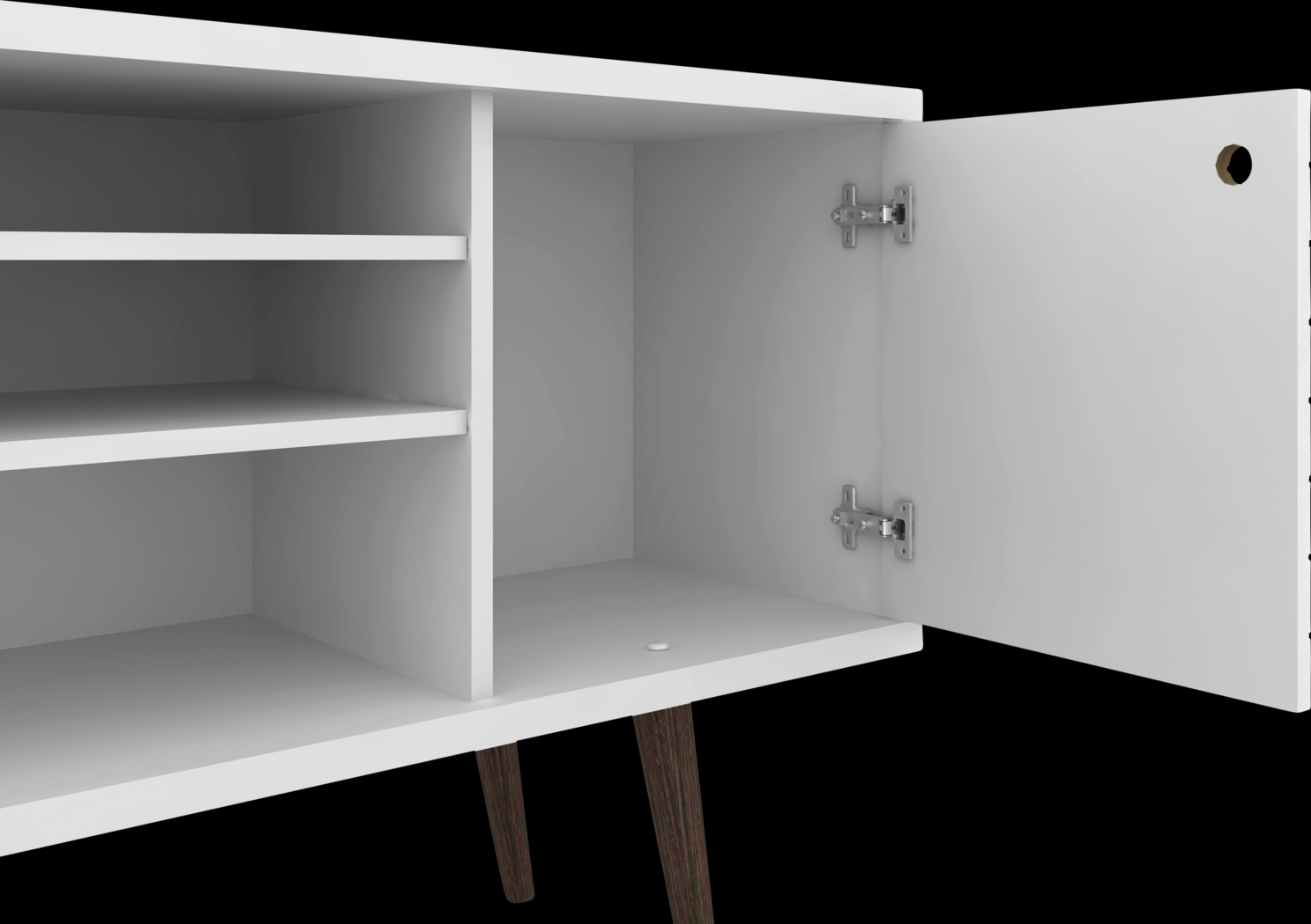 Guemes I White 53.5 in. Console - Thumbnail - Image 4