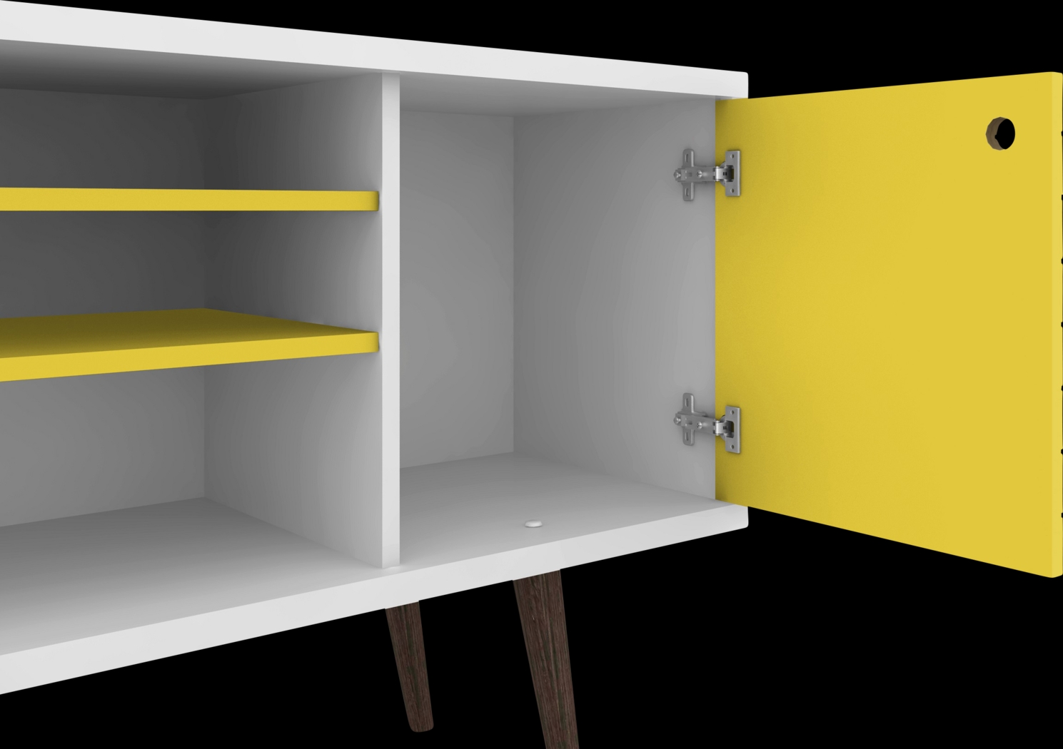 Guemes I Yellow 53.5 in. Console - Thumbnail - Image 4