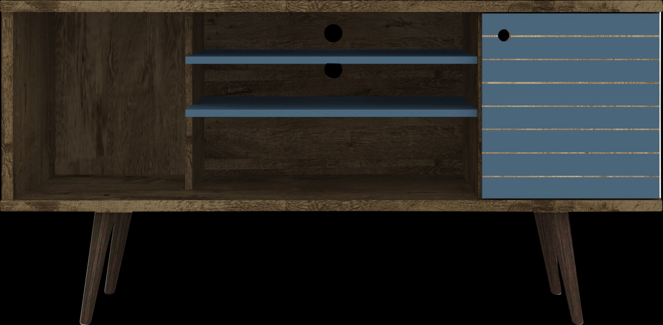 Guemes II Blue 53.5 in. Console - Thumbnail - Image 5