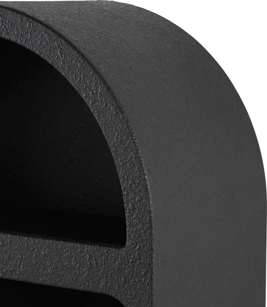 Guesi Black Wall Shelf - Thumbnail - Image 3