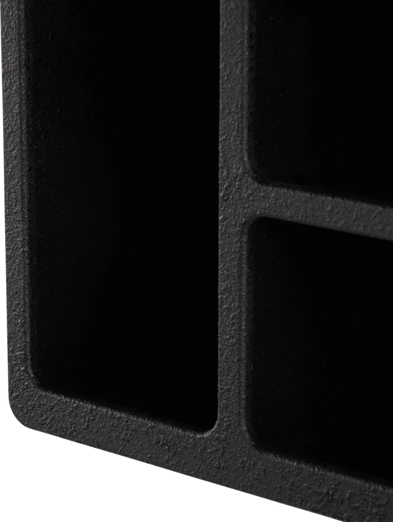 Guesi Black Wall Shelf - Thumbnail - Image 4