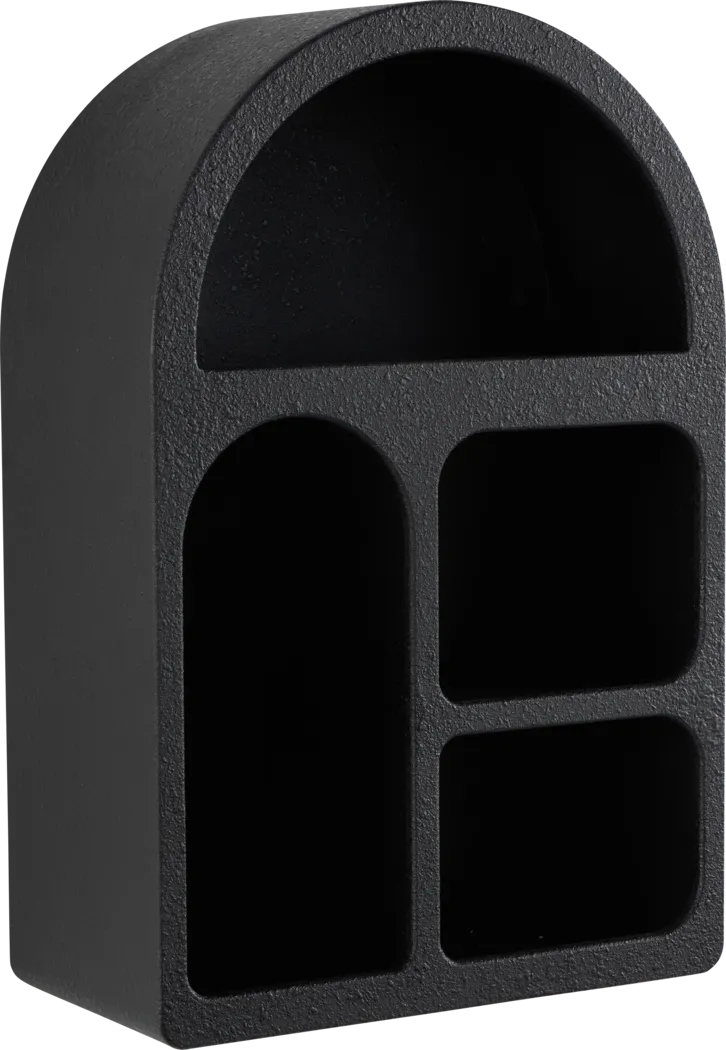 Guesi Black Wall Shelf - Thumbnail - Image 5