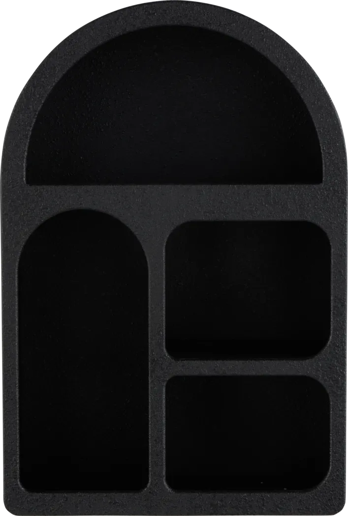 Guesi Black Wall Shelf - Thumbnail - Image 6