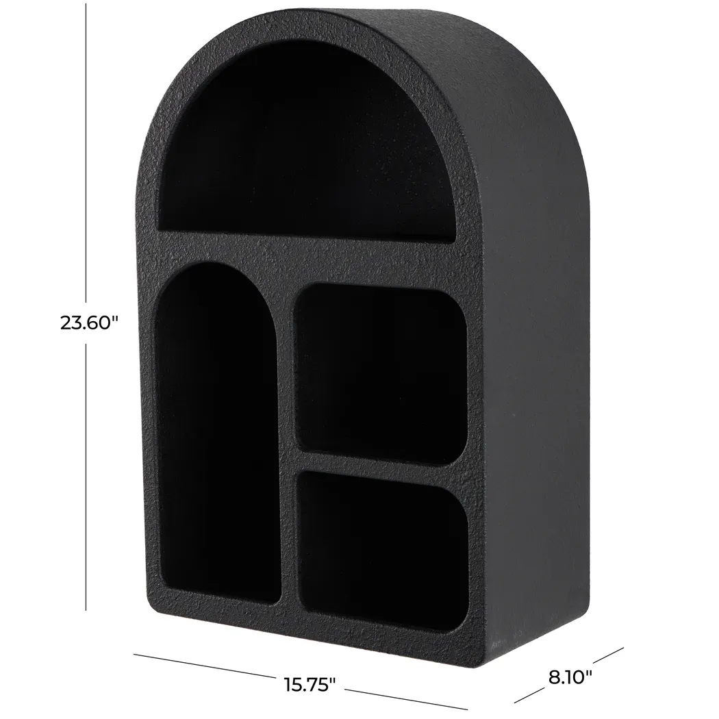 Guesi Black Wall Shelf - Thumbnail - Image 8