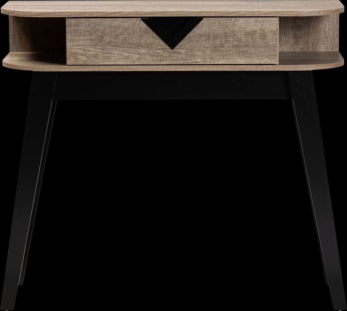 Guiford Light Brown 1-Drawer Console Table - Thumbnail - Image 3