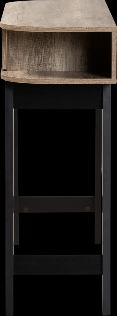 Guiford Light Brown 1-Drawer Console Table - Thumbnail - Image 4