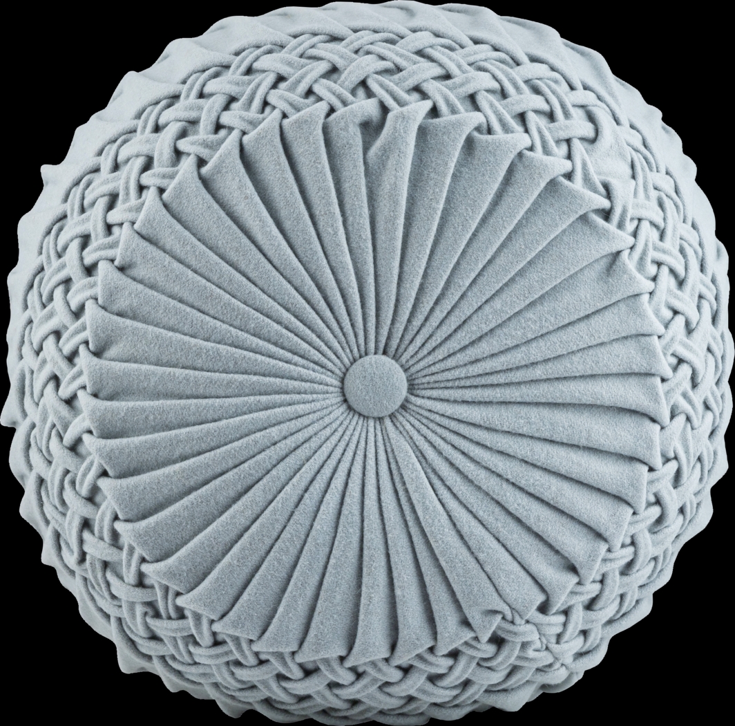 Guildwood Denim Ottoman - Thumbnail - Image 3