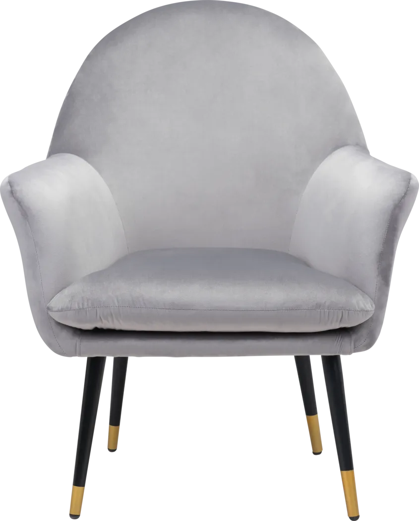 Guillemot Gray Accent Chair - Thumbnail - Image 4