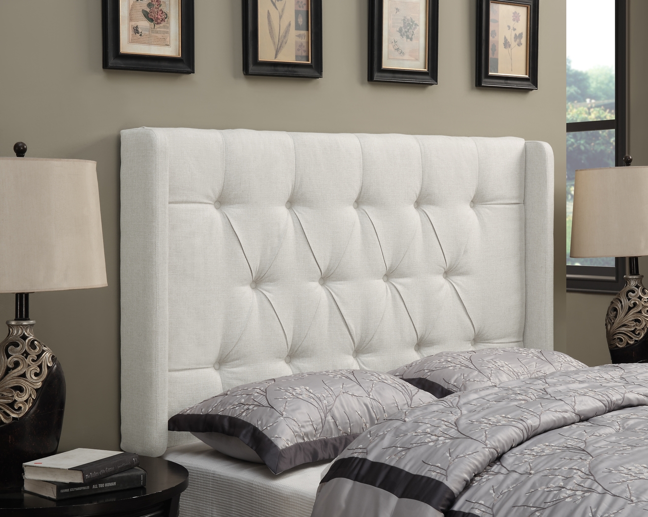 Guilling Beige King/California King Headboard - Thumbnail - Image 7