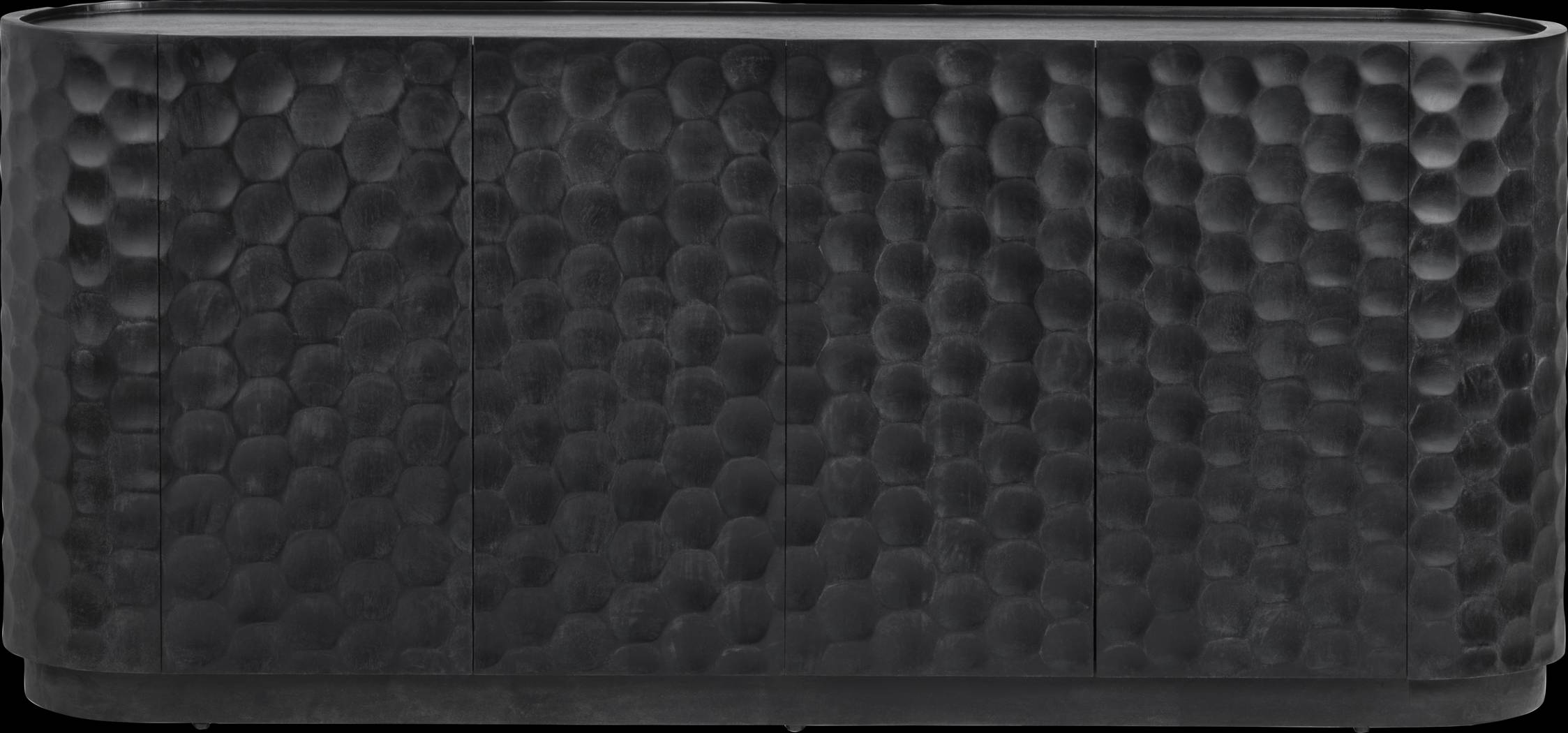 Guillory Black Credenza - Thumbnail - Image 1
