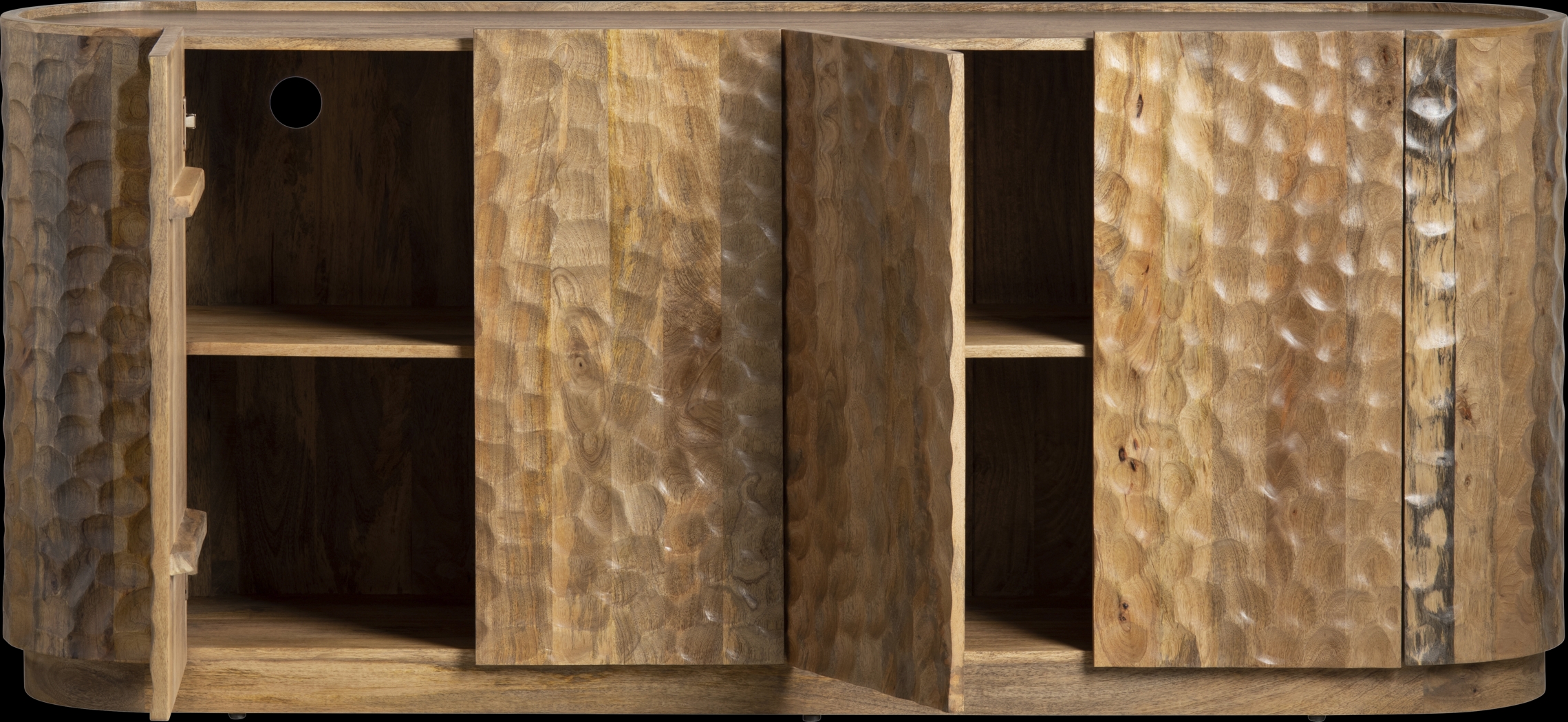 Guillory Brown Credenza - Thumbnail - Image 2