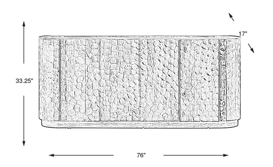 Dimension Image. Please refer to the Dimension Tab on this page for dimension details.