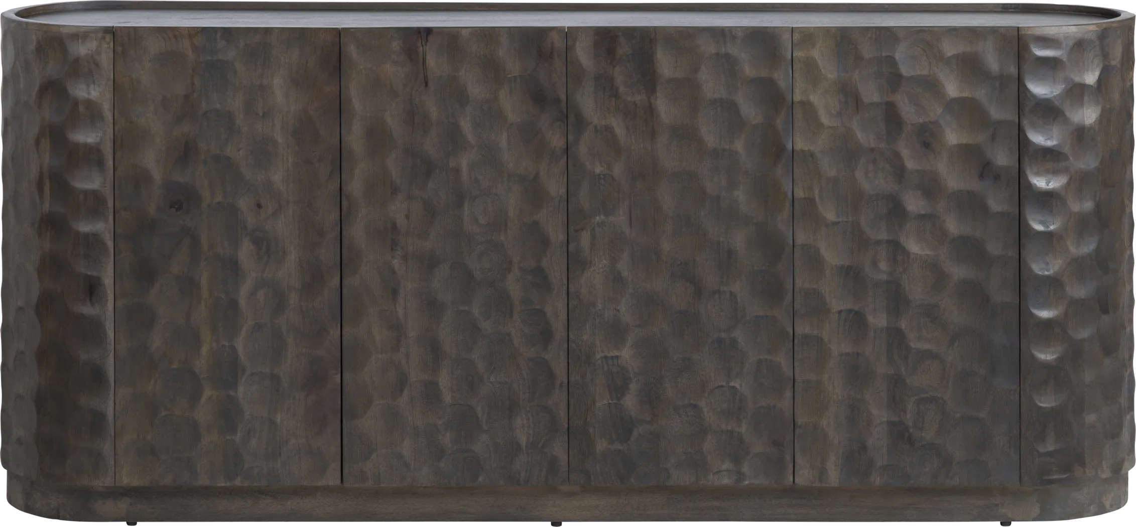 Guillory Dark Brown Credenza - Thumbnail - Image 1