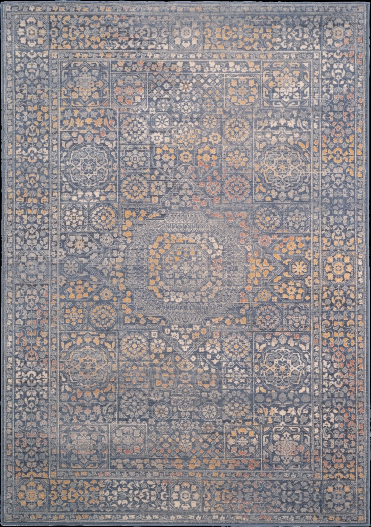 Guiltara Blue 6'7 x 9'10 Rug - Thumbnail - Image 1