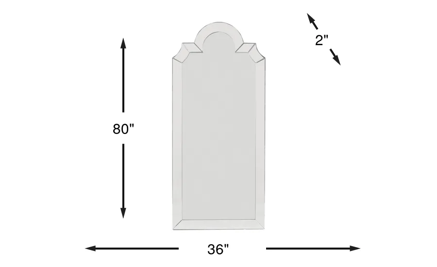 Dimension Image. Please refer to the Dimension Tab on this page for dimension details.