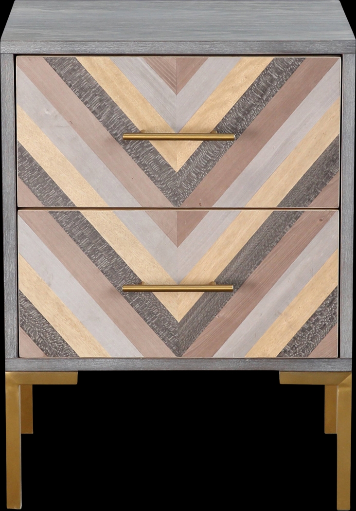 Guismo Gray Accent Cabinet - Thumbnail - Image 2