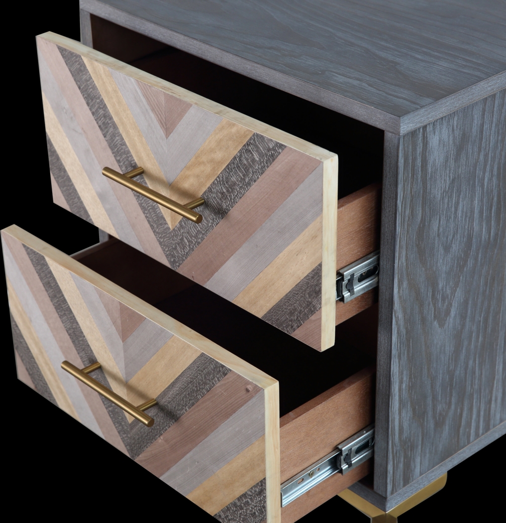 Guismo Gray Accent Cabinet - Thumbnail - Image 3