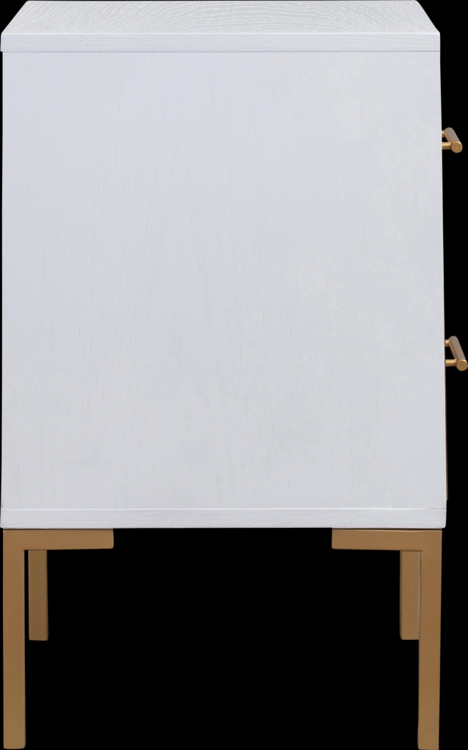 Guismo White Accent Cabinet - Thumbnail - Image 4