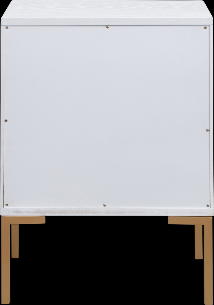 Guismo White Accent Cabinet - Thumbnail - Image 5