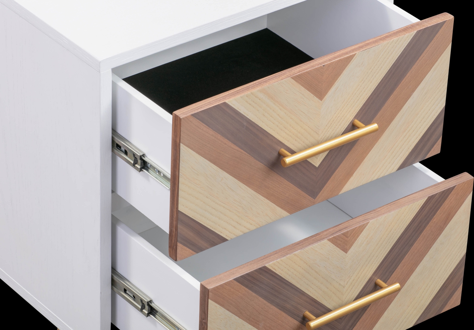 Guismo White Accent Cabinet - Thumbnail - Image 6