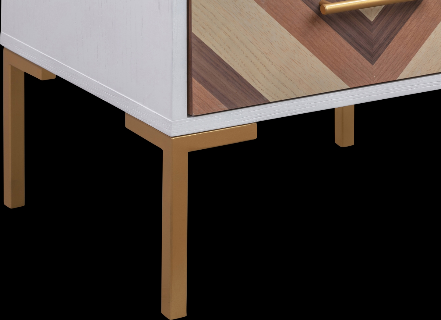 Guismo White Accent Cabinet - Thumbnail - Image 8