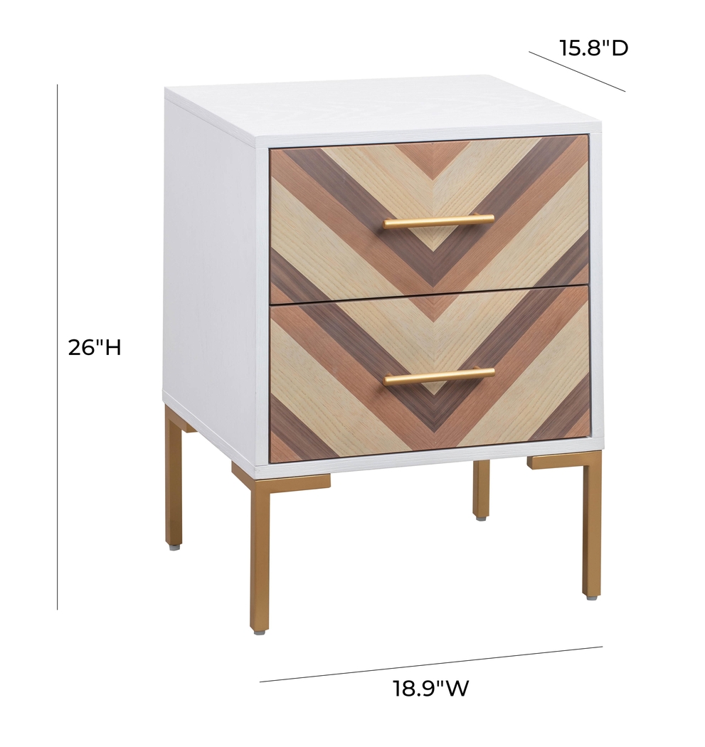 Guismo White Accent Cabinet - Thumbnail - Image 10