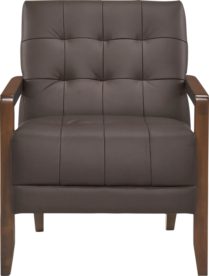 Gulliver Dark Brown Accent Chair - Thumbnail - Image 4
