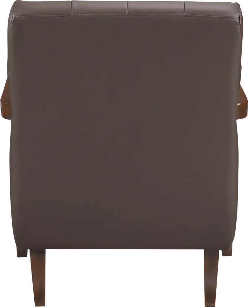 Gulliver Dark Brown Accent Chair - Thumbnail - Image 6