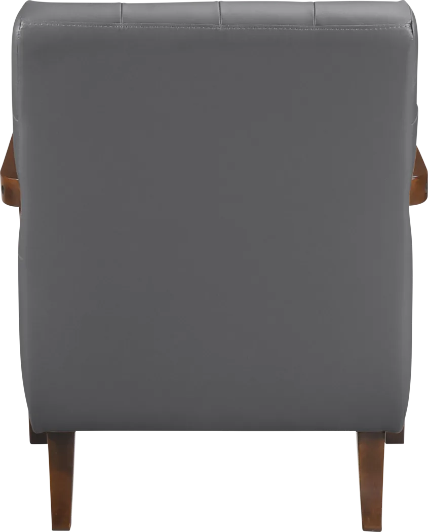 Gulliver Dark Gray Accent Chair - Thumbnail - Image 3