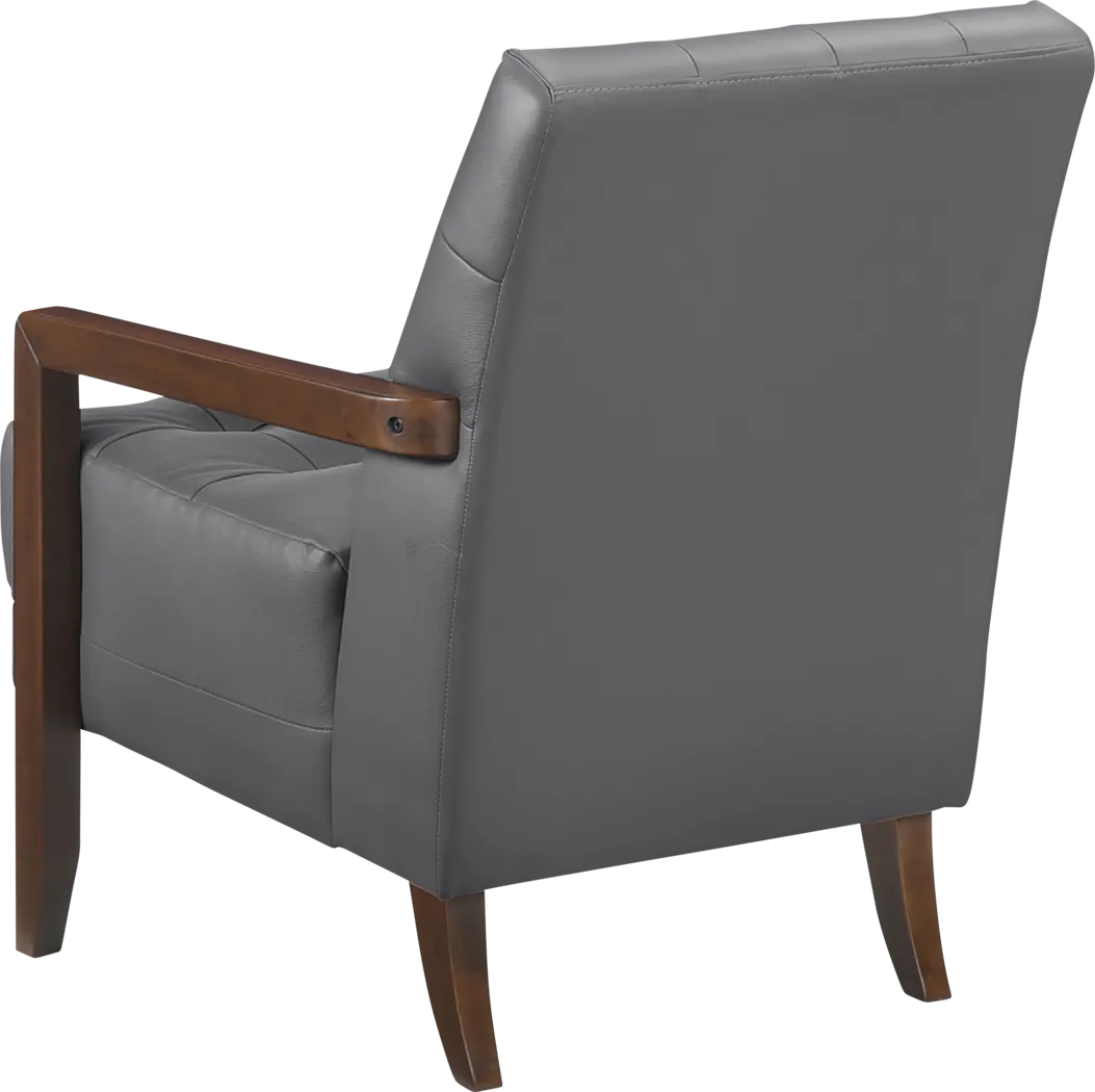Gulliver Dark Gray Accent Chair - Thumbnail - Image 4