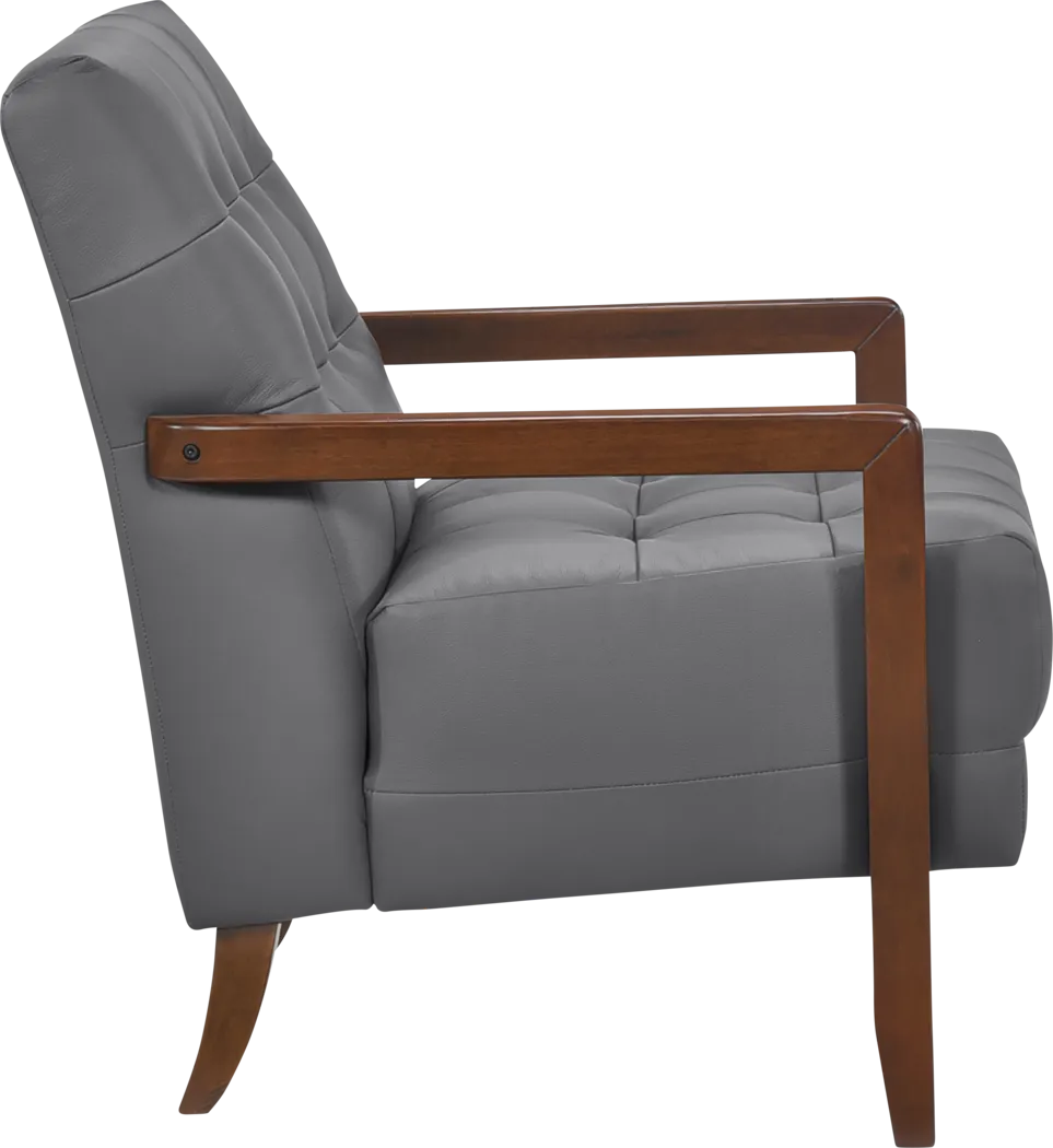 Gulliver Dark Gray Accent Chair - Thumbnail - Image 6