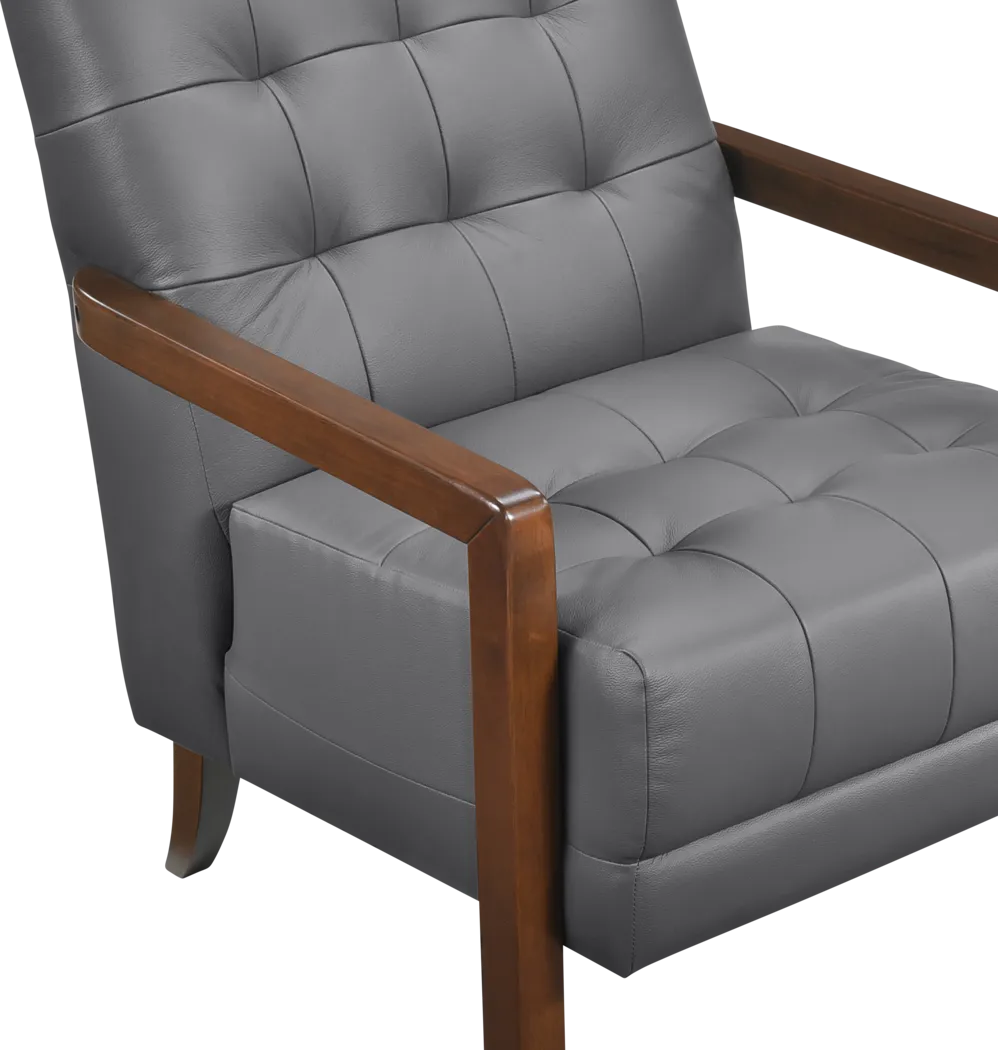 Gulliver Dark Gray Accent Chair - Thumbnail - Image 7