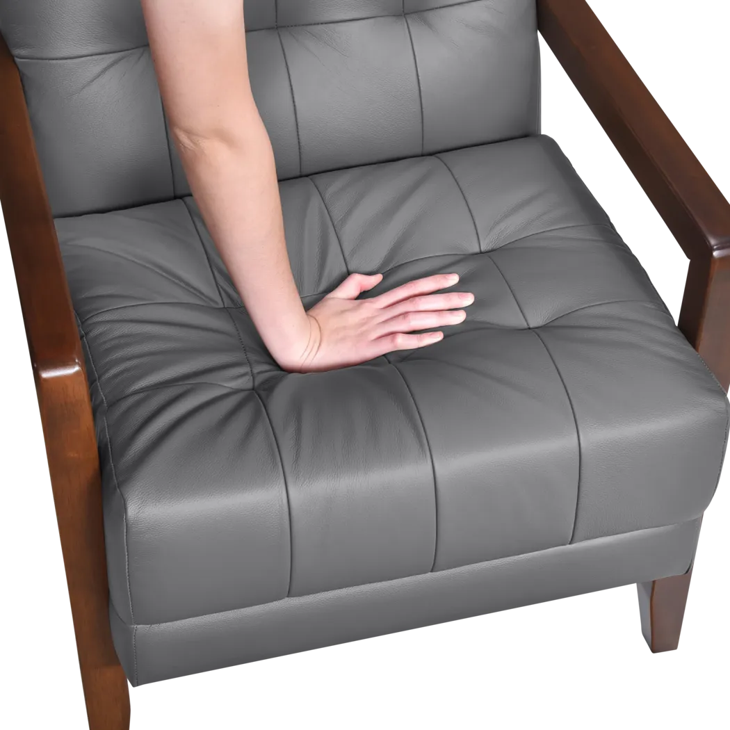 Gulliver Dark Gray Accent Chair - Thumbnail - Image 8