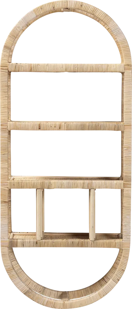 Gulomo Light Brown Wall Shelf - Thumbnail - Image 4