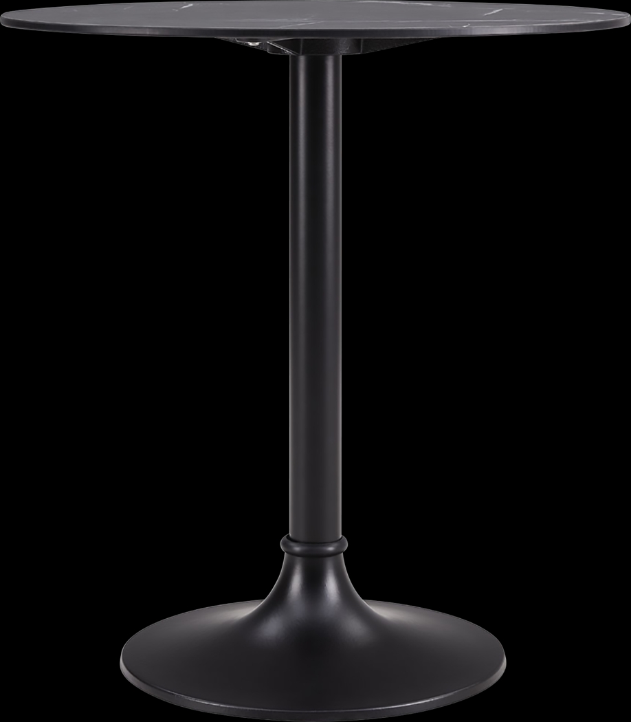 Gulseth Black Bistro Table - Thumbnail - Image 1