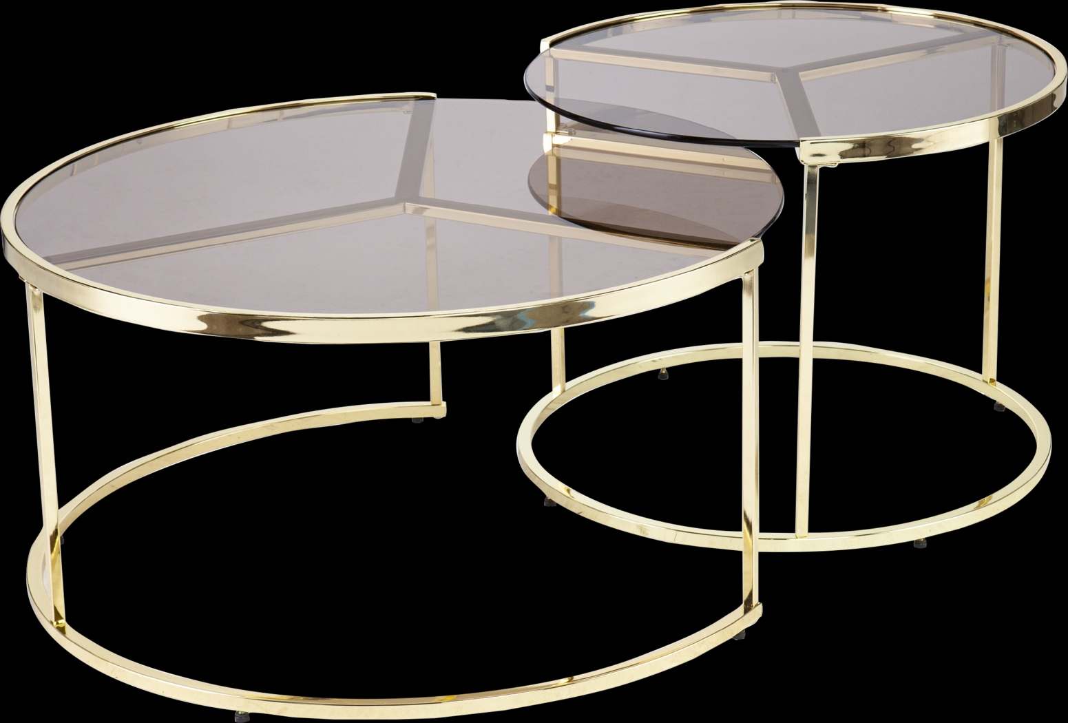 Gumlane Gray Nesting Cocktail Table - Thumbnail - Image 1