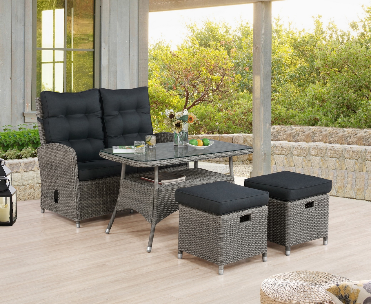 Gumstand Gray 4 Pc Outdoor Seating Set - Thumbnail - Image 12