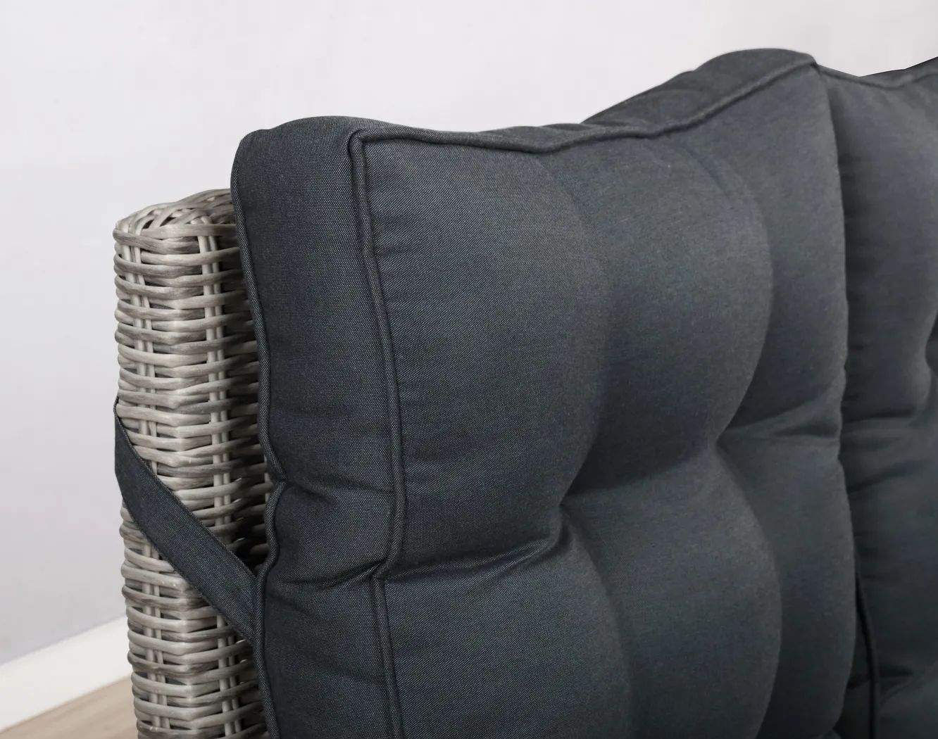 Gumstand Gray Outdoor Loveseat - Thumbnail - Image 5