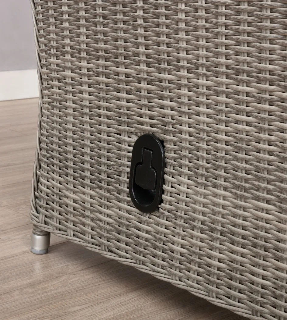 Gumstand Gray Outdoor Loveseat - Thumbnail - Image 7