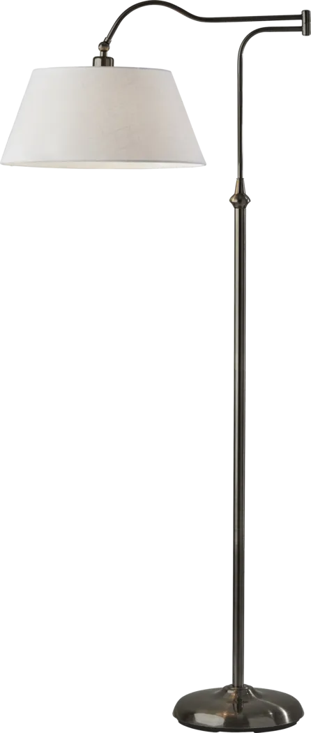 Gunnison Avenue Pewter Floor Lamp - Thumbnail - Image 1