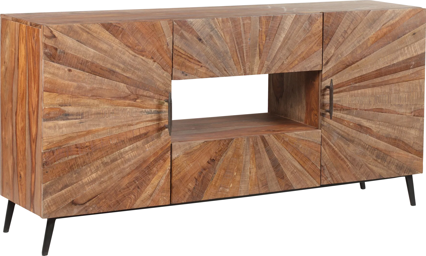 Gunnison Creek Natural 69 in. Credenza - Thumbnail - Image 2