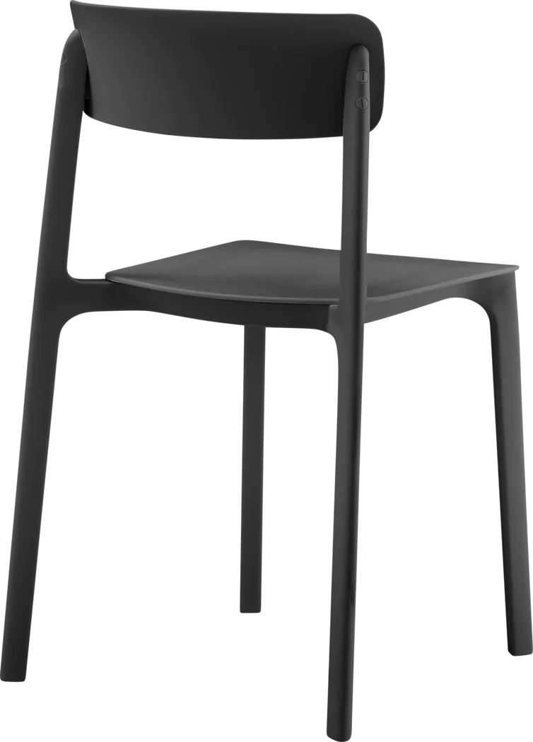 Guntern Black Dining Chair, Set of 2 - Thumbnail - Image 5